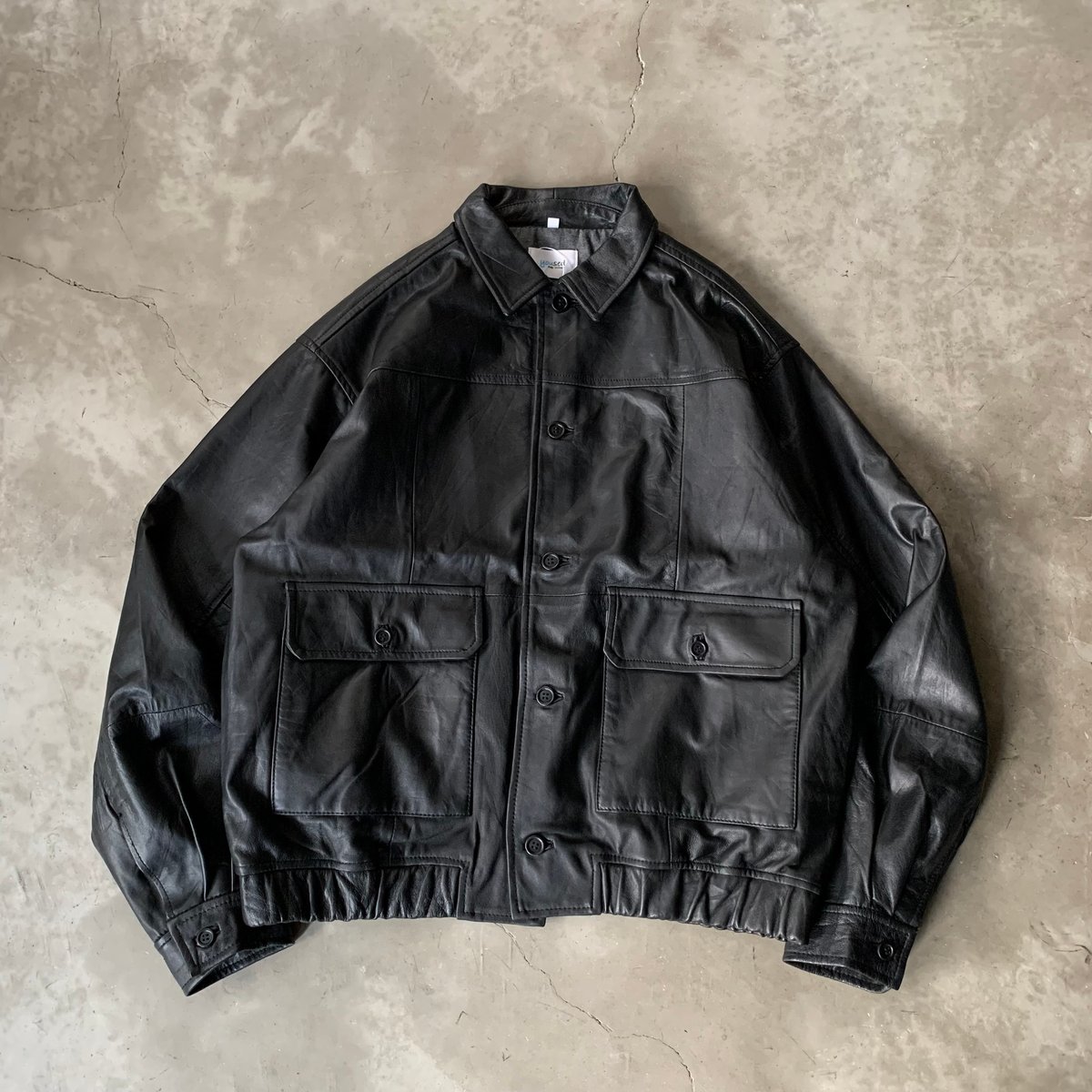 ジャケット・アウター yoused FRENCH ANTIQUE LEATHER JACKET YOUSED FRENCH ANTIQUE LEATHER JACKET フレンチ アンティーク