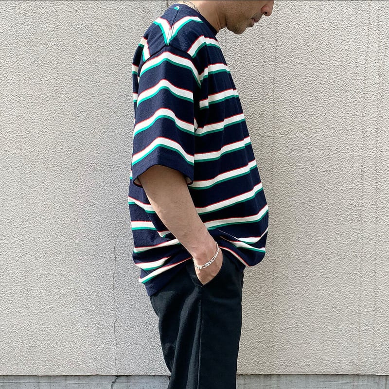 デッドストック lands end super t ボーダーTシャツ デッドストック LANDS'ENDランズエンド Tシャツ SUPER-TM