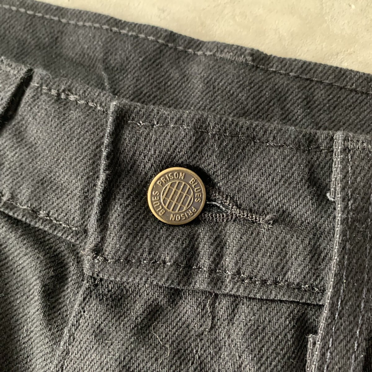 PRISON BLUES/プリズンブルース『Black Denim painter pants PRISON BLUES/プリズンブルース『Black Denim painter pants