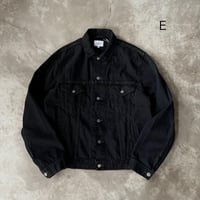 yoused/ユーズド『DOUBLE BLACK VINTAGE DENIM JKT』"E"