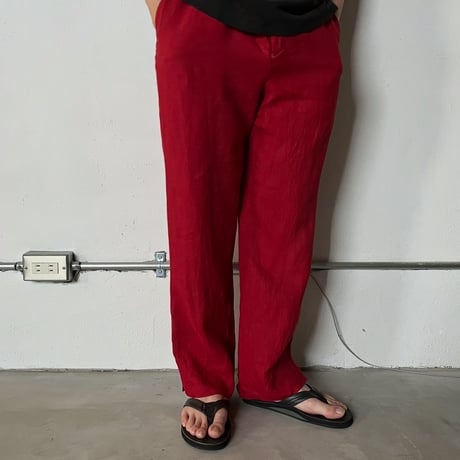 Used/ユーズド『Linen Slacks Pants』