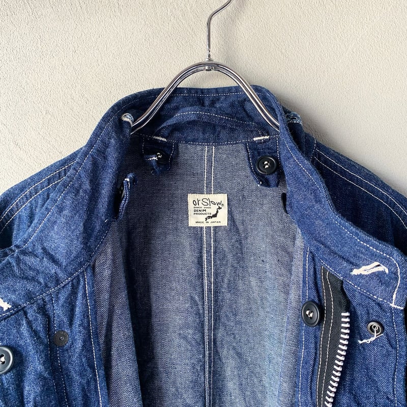 orSlow /オアスロウ『 M65 Fishtail Denim Coat 』 | SUNQGO orSlow /オアスロウ『 M65 Fishtail Denim Coat 』 | SUNQGO