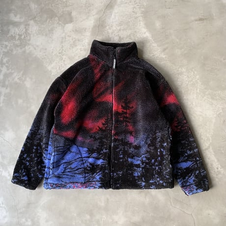 Used/ユーズド『aurora fleece boa jacket』