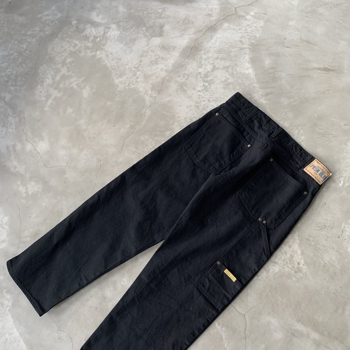 PRISON BLUES/プリズンブルース『Black Denim painter pants PRISON BLUES/プリズンブルース『Black Denim painter pants