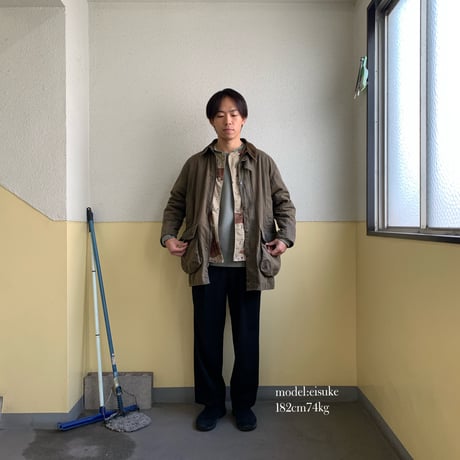 yoused/ユーズド『 Vintage Barbour Border Rreproof 』