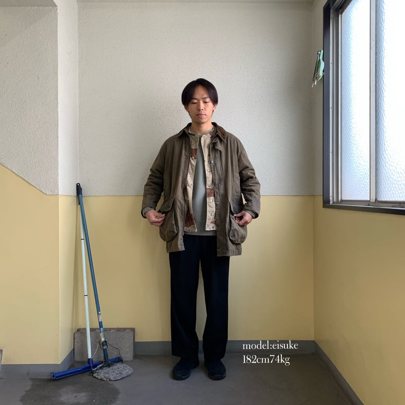 yoused/ユーズド『 Vintage Barbour Border Rreproof 』