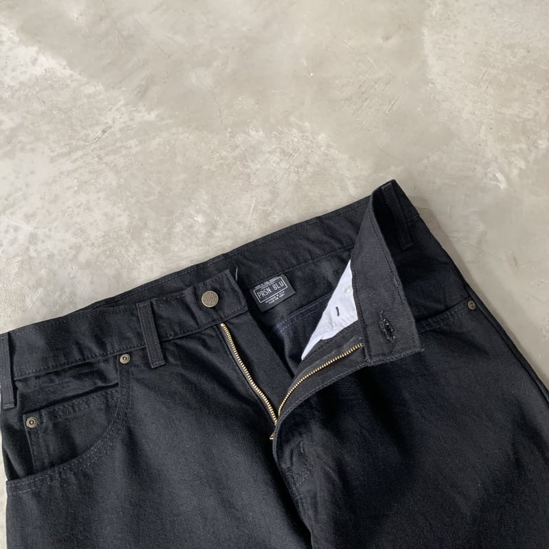 PRISON BLUES/プリズンブルース『Black Denim painter pants