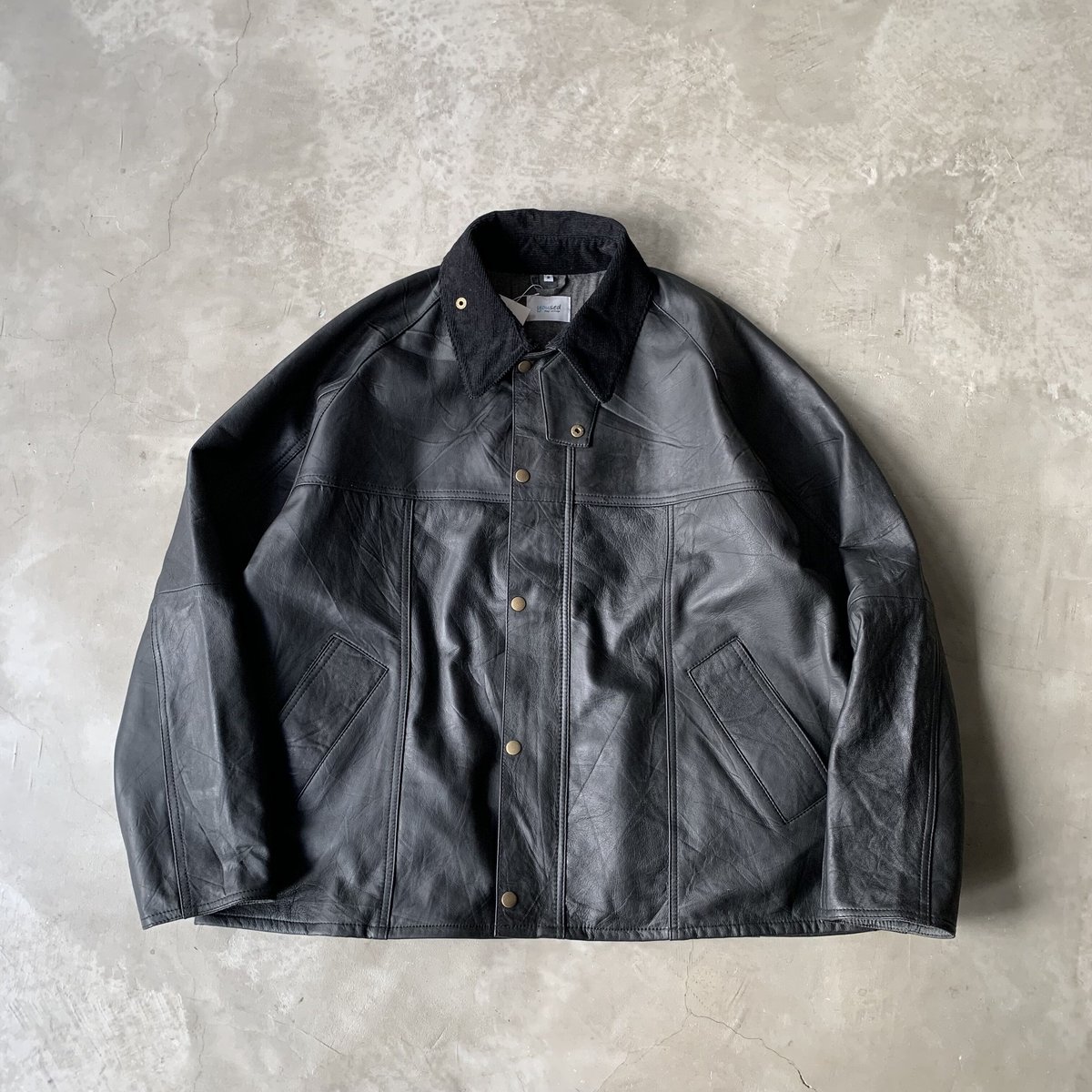 yoused/ユーズド『Lether Drivers JKT』 | SUNQGO