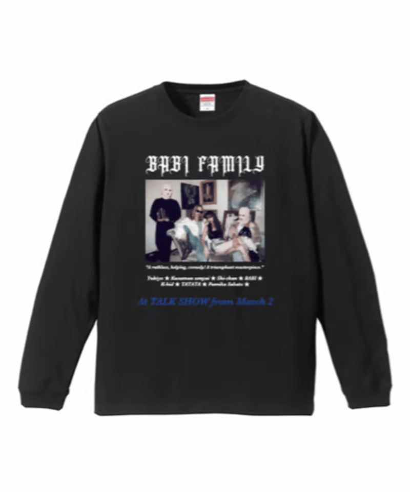 先行販売】BABI FAMILY ロンT【3/3発送開始】 | BABI