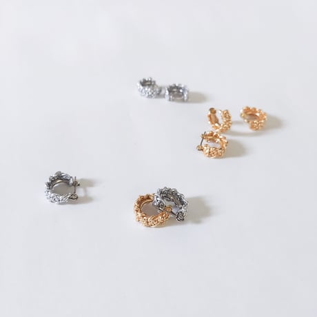 あわじむすびのフープピアス/イヤリング