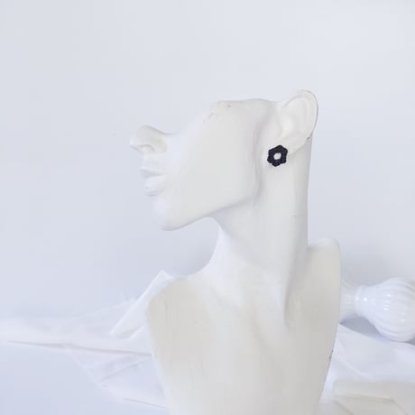 あわじむすびのヘキサゴンピアス/イヤリング