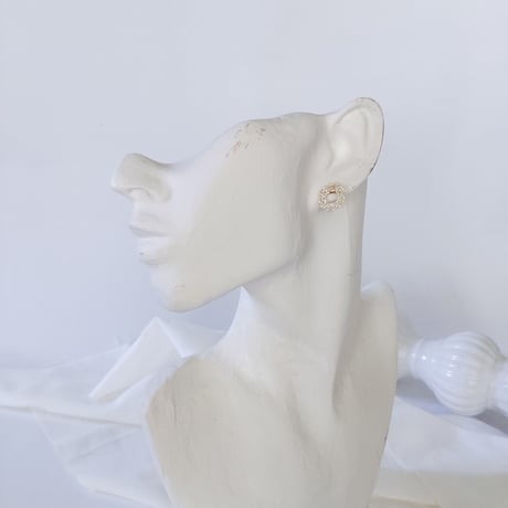 あわじむすびのヘキサゴンピアス/イヤリング