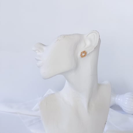 あわじむすびのヘキサゴンピアス/イヤリング