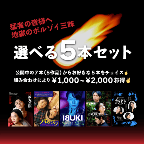 配信祭🏮🏮🏮少々おトクな【５本セット】