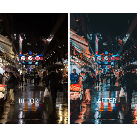 NIGHT PHOTOGRAPHY PRESET　VOL.1