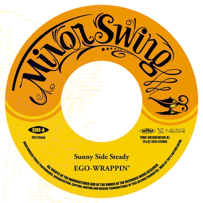 国内7inch / NEW）EGO-WRAPPIN' - Sunny Side Steady