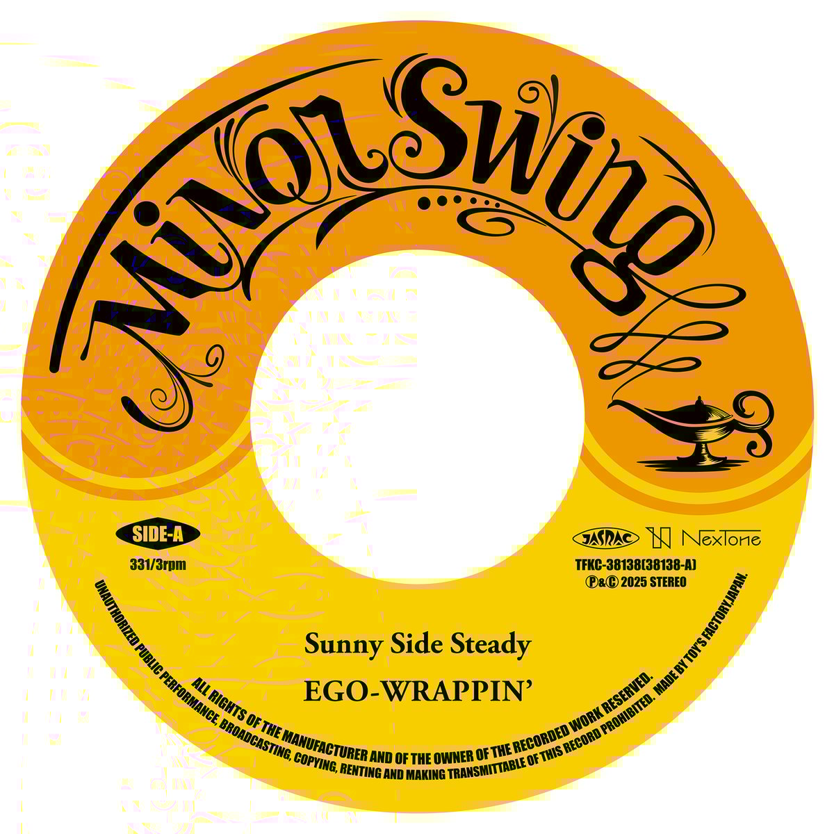 国内7inch / NEW）EGO-WRAPPIN' - Sunny Side Steady
