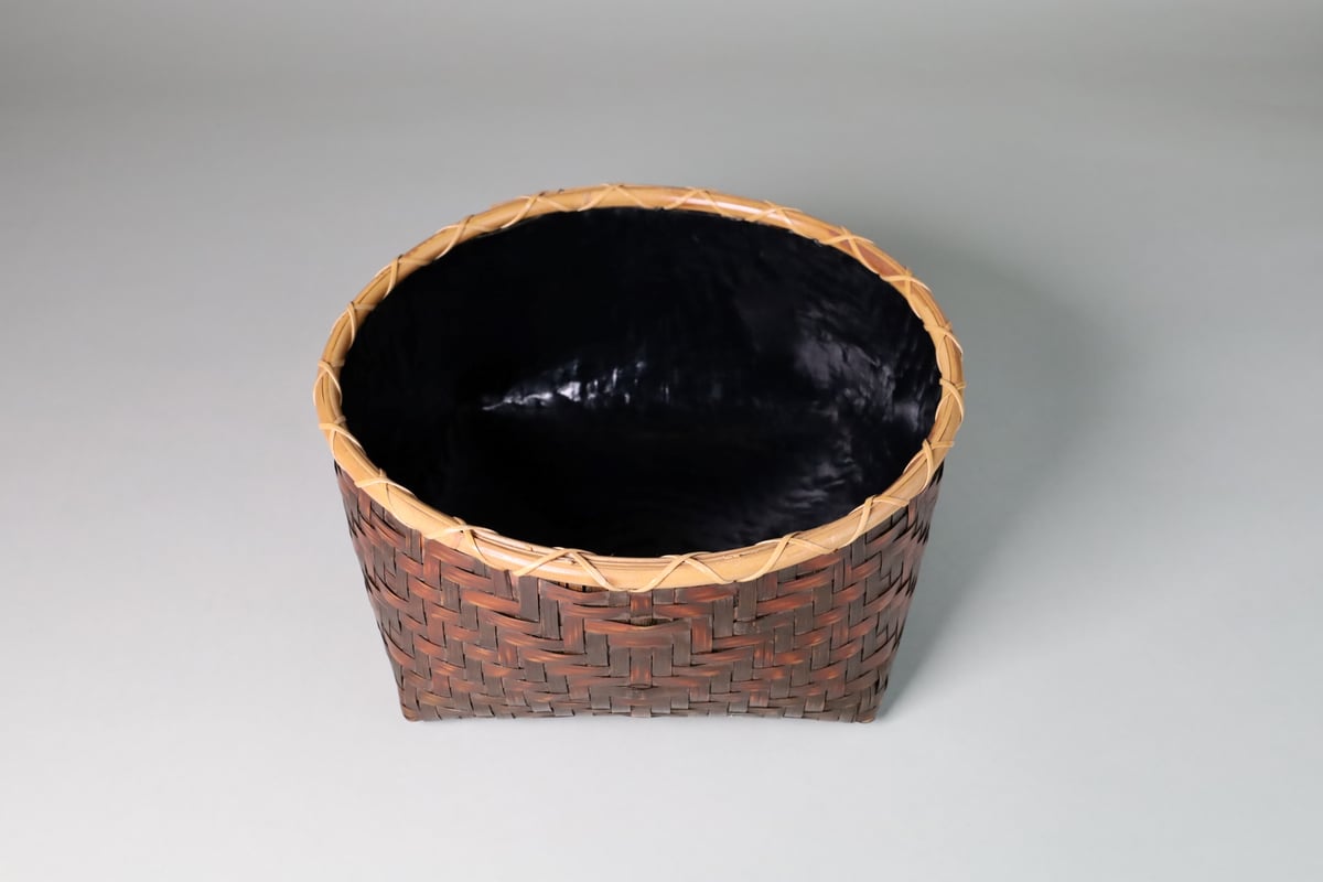 【茶道具】油竹炭斗　稽古用 fit=scale-down,w=1200