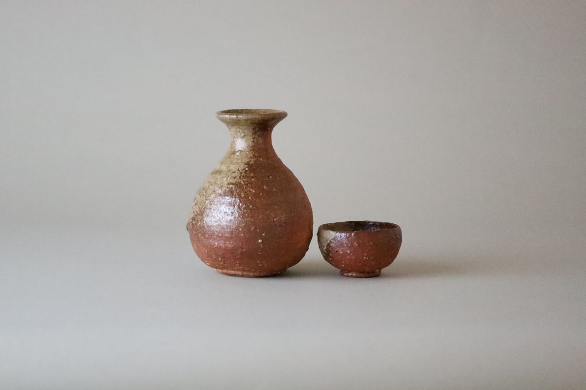 信楽徳利 Japan Pottery Net / 信楽徳利 C