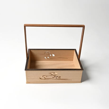 菓子器□高台鉢 水鳥紋 刷毛目 丸平鉢 菓子鉢 古美術 時代物 骨董品□