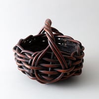 籐組手付炭斗