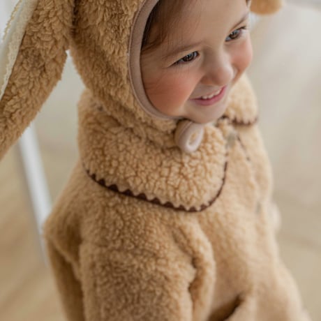 [即納] Rabbit Dumble Hat/M.kids(Cream のみ)