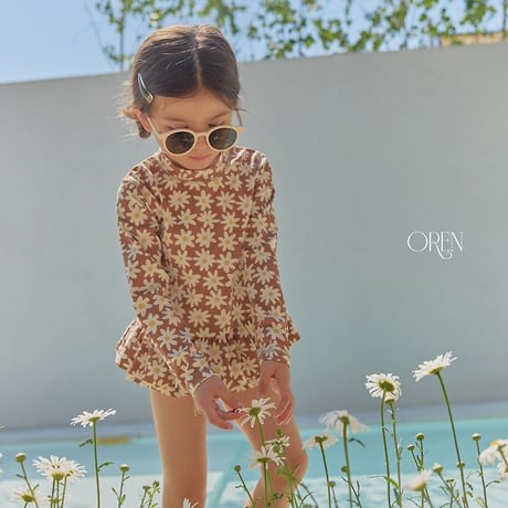 [予約] Solea Fleur Rash guard / OREN by Hibyebebe