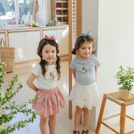 [予約] Mellow skirt / Puella FLO(Blue L_のみ)