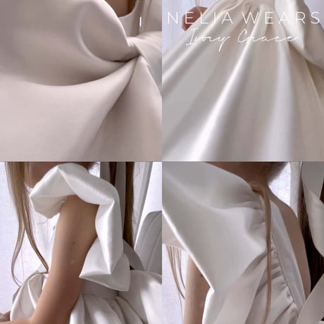 【予約】Ivory Grace Dress /nelia wears