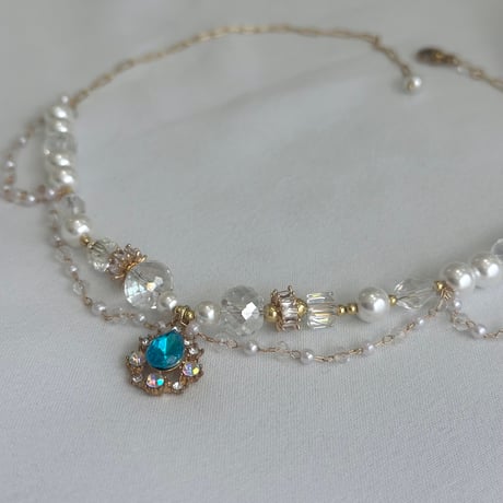 [予約] Ocean Jewel Necklace