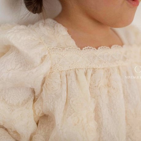 [即納] Lizzy rose lace suit (S_sizeのみ)/ OREN by Hibyebebe