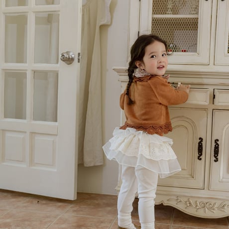 [即納] Sobre cardigan/puella FLO  （Brown 5, 7 _ size のみ）
