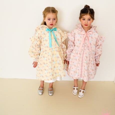 [予約] Floral Raincoat/ Mini Recipe