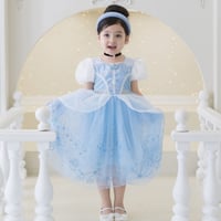 [予約] Crystal shoes Glitter Dress+ tiara & stick set