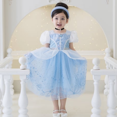 [予約] Crystal shoes Glitter Dress+ tiara & stick set