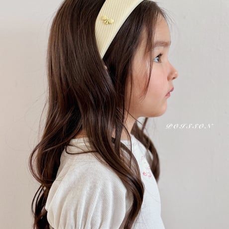 [予約] Milky Ribbon Band /POISSON
