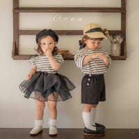[即納] Madeleine ST set up (Stripe Sのみ) / OREN by Hibyebebe