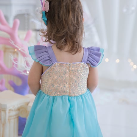 [即納] little ocean dreaming dress  (90, 100, 140 size のみ)