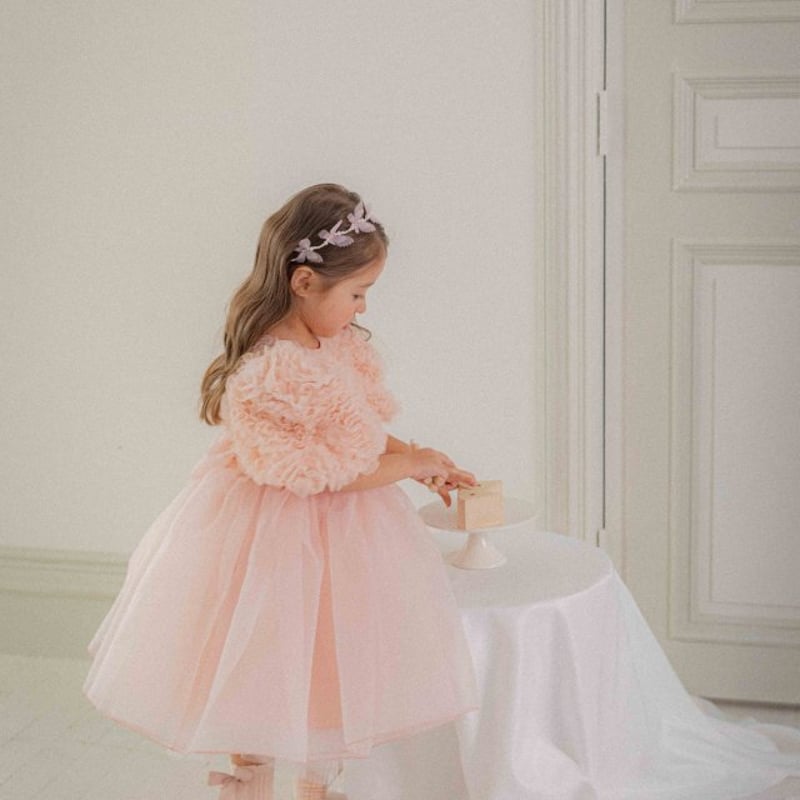 即納] Blossom Rose dress / OREN by Hibyebebe (S