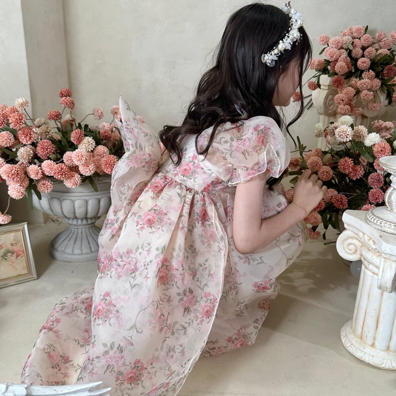 予約] Flower garden dress | Mimiel