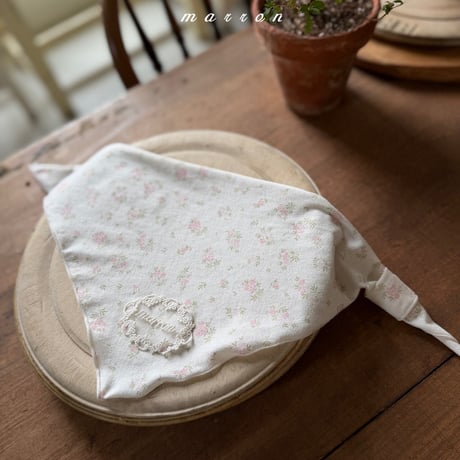 [予約] Flora Scarf / marron