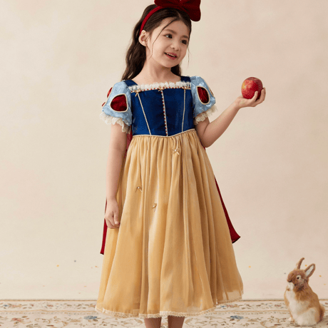 [予約] Classic Snow White dress (& hair band)