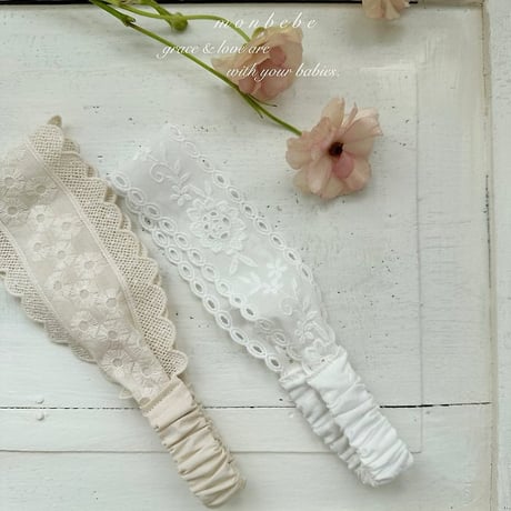 [予約] 26 Lace Hairband / Monbebe
