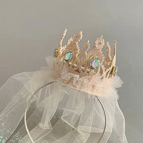【即納】 Golden Empire Queen Tiara