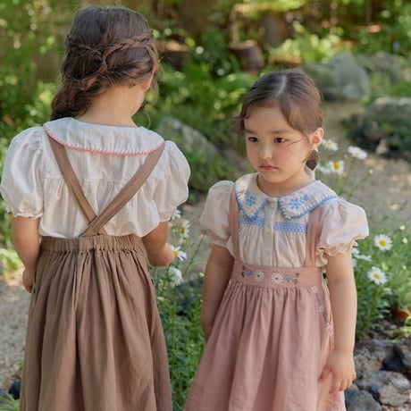 [予約] Brisa Jumper Skirt / OREN by Hibyebebe