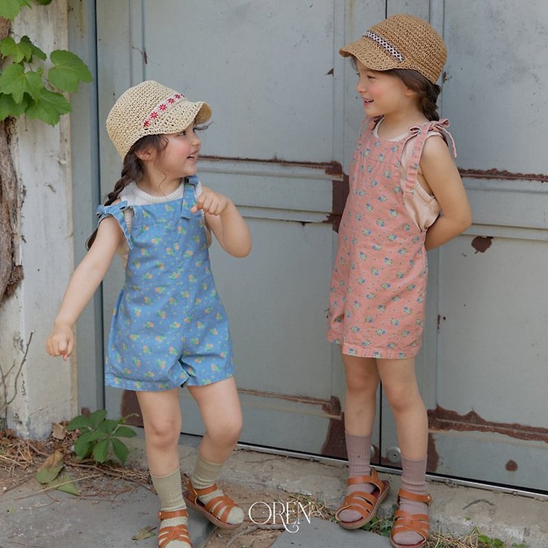 予約] Camellia Jumper Overall / OREN by Hibyebeb