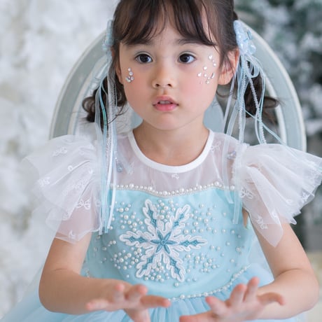 [即納] princess blue snow dress ( 2 _ size のみ)