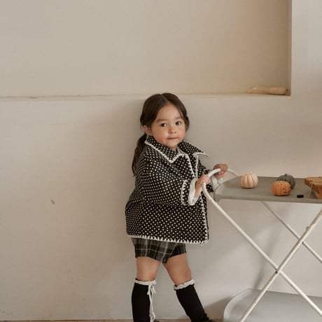 [即納] Shushu Melo Jacket/ Hibyebebe （Black M _ size のみ）