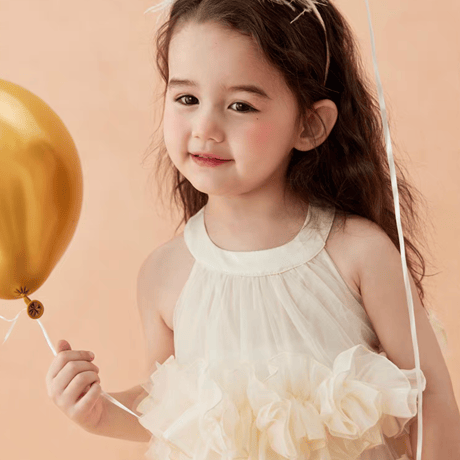 [即納] Bloom Tulle Dress  (  110_ size のみ )