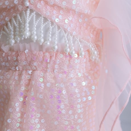 [予約] Pink Shell Mermaid Set up +  Necklace SET